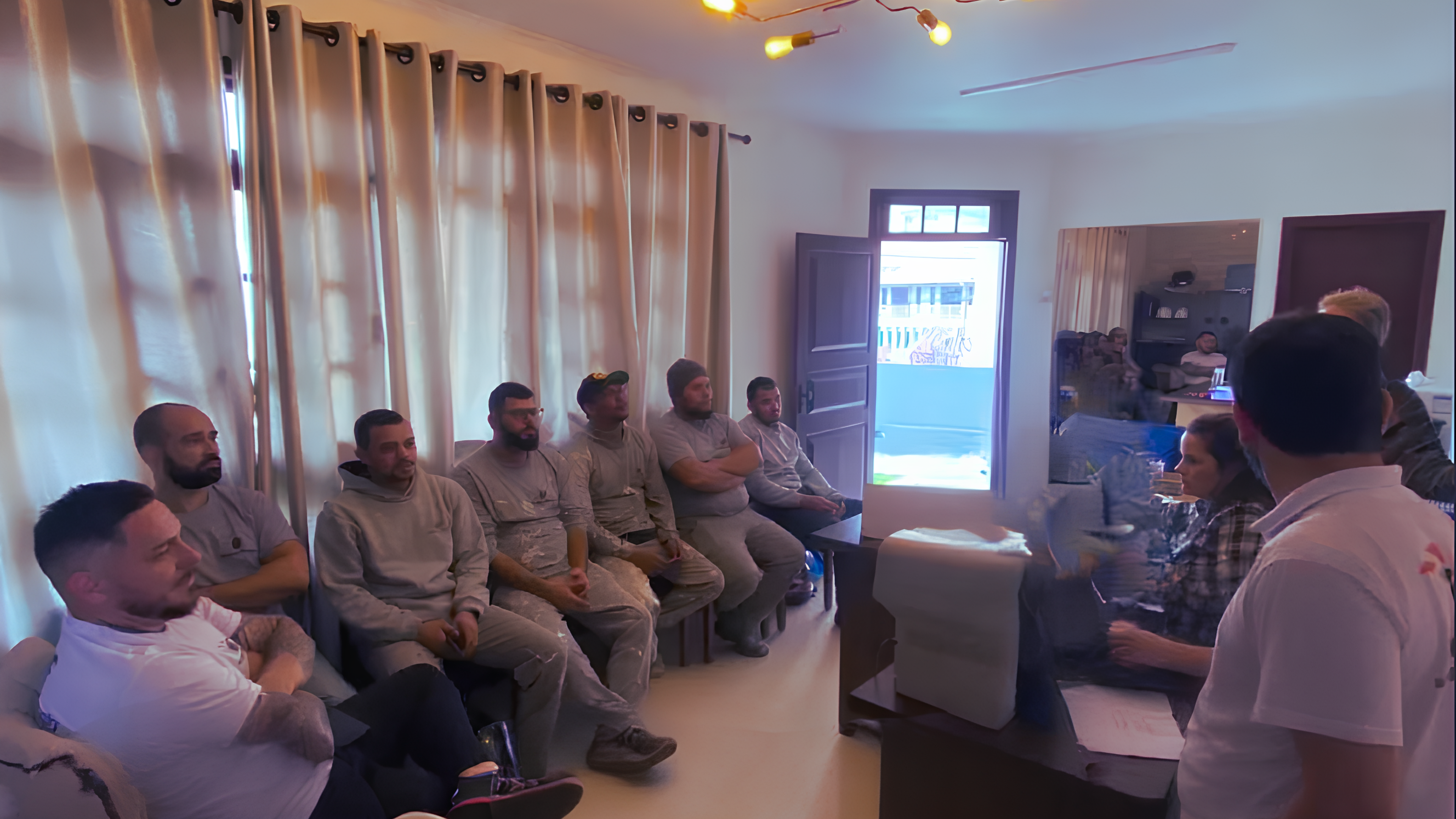 Reunião da equipe GF Pinturas